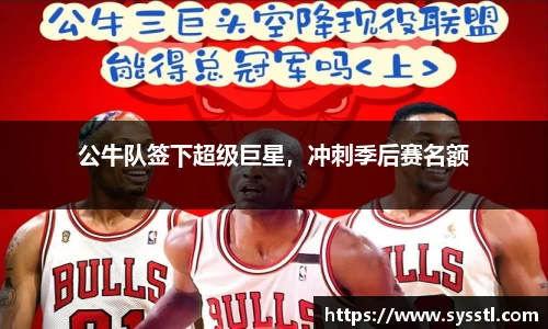 公牛队签下超级巨星，冲刺季后赛名额